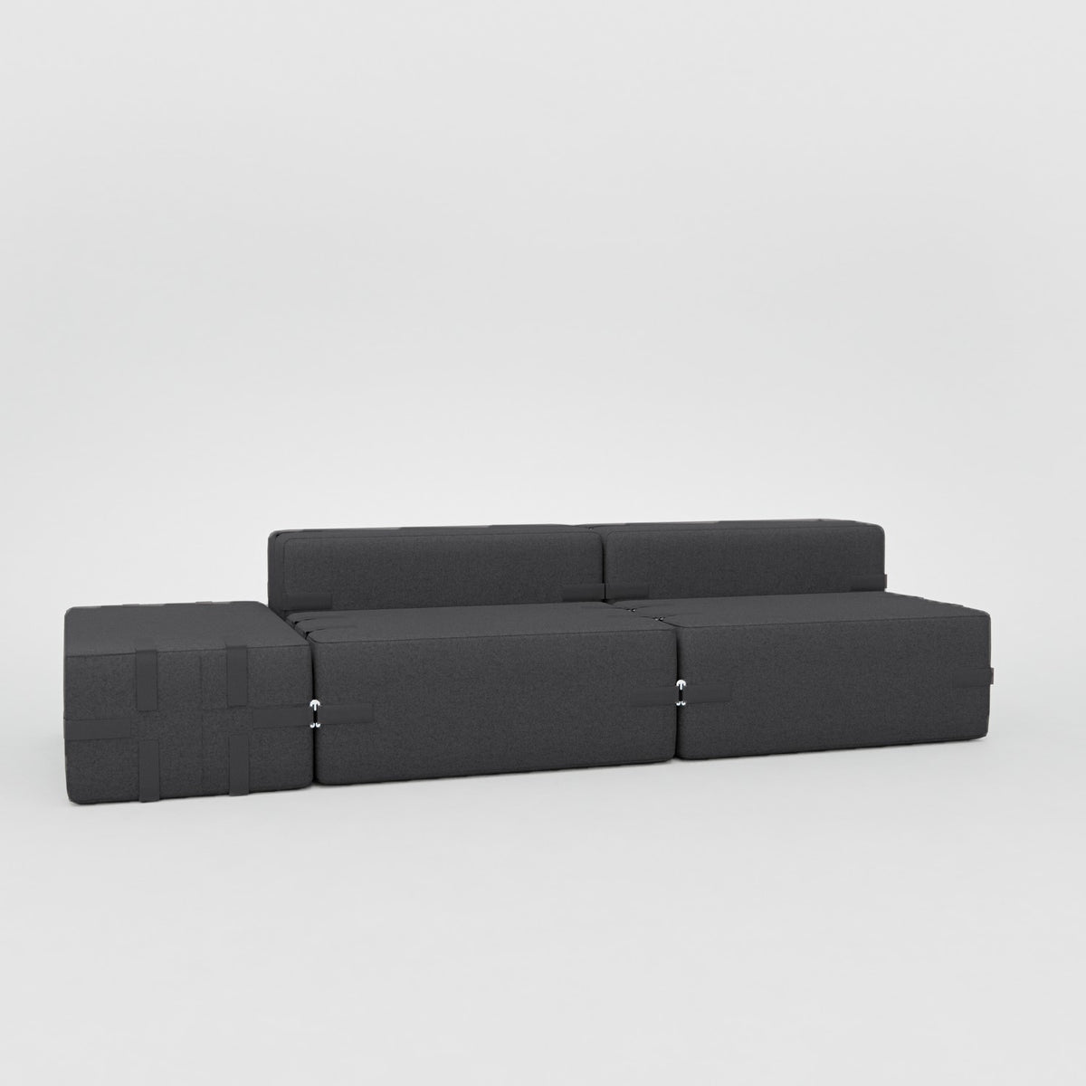 Blocca Module 5 moduler i grå