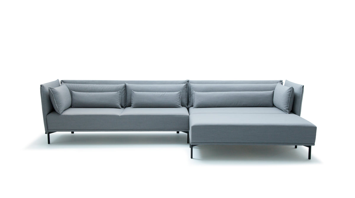 LK Hjelle Niu modulsofa Combo 9 (L 370 x D 206 cm). Velg tekstil