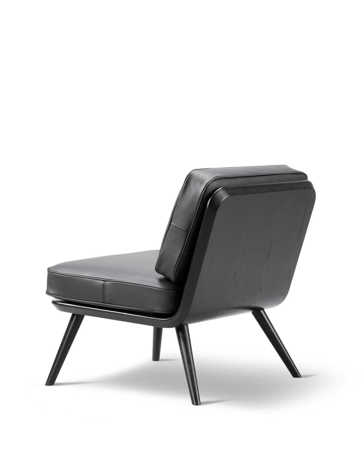 Fredericia Spine Lounge Chair Petit lenestol. Velg tekstil og treverk