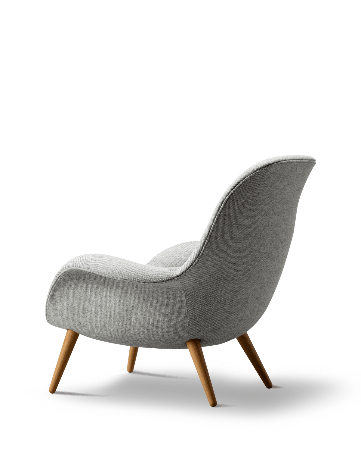 Fredericia Swoon Lounge Armchair trestell. Velg tekstil
