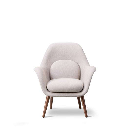 Fredericia Swoon Lounge Petit Armchair trestell. Velg tekstil