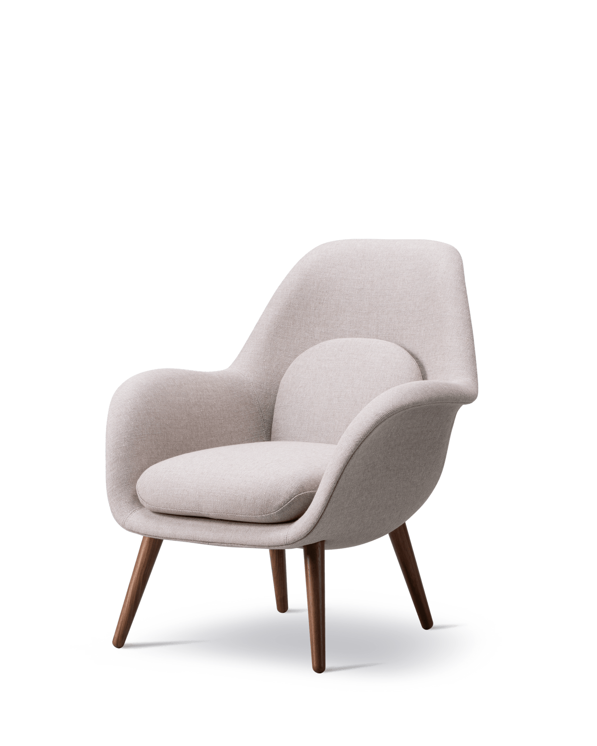 Fredericia Swoon Lounge Petit Armchair trestell. Velg tekstil