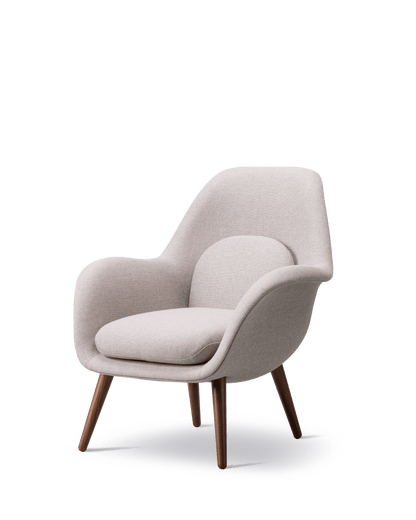 Fredericia Swoon Lounge Petit Armchair trestell. Velg tekstil