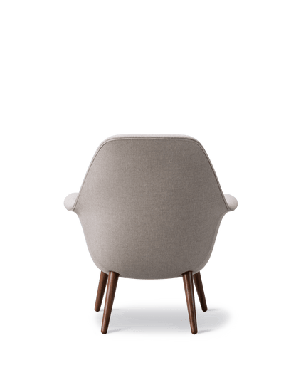 Fredericia Swoon Lounge Petit Armchair trestell. Velg tekstil