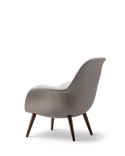 Fredericia Swoon Lounge Petit Armchair trestell. Velg tekstil