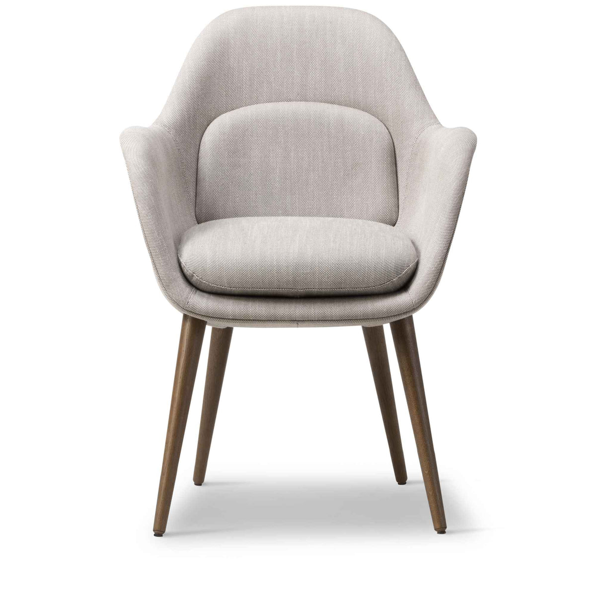 Fredericia Swoon Dining Armchair trestell. Velg tekstil