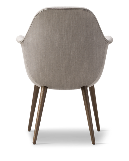 Fredericia Swoon Dining Armchair trestell. Velg tekstil