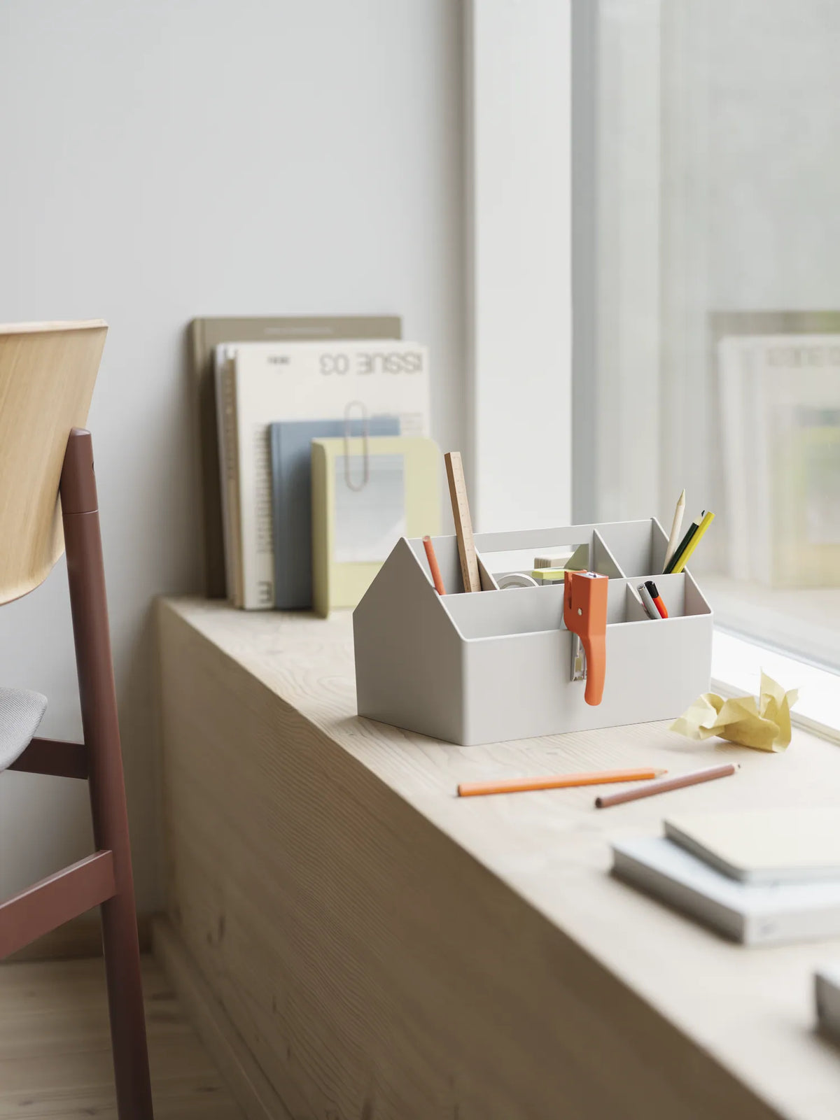 Muuto Loft Chair stol, polstret. Velg tekstil