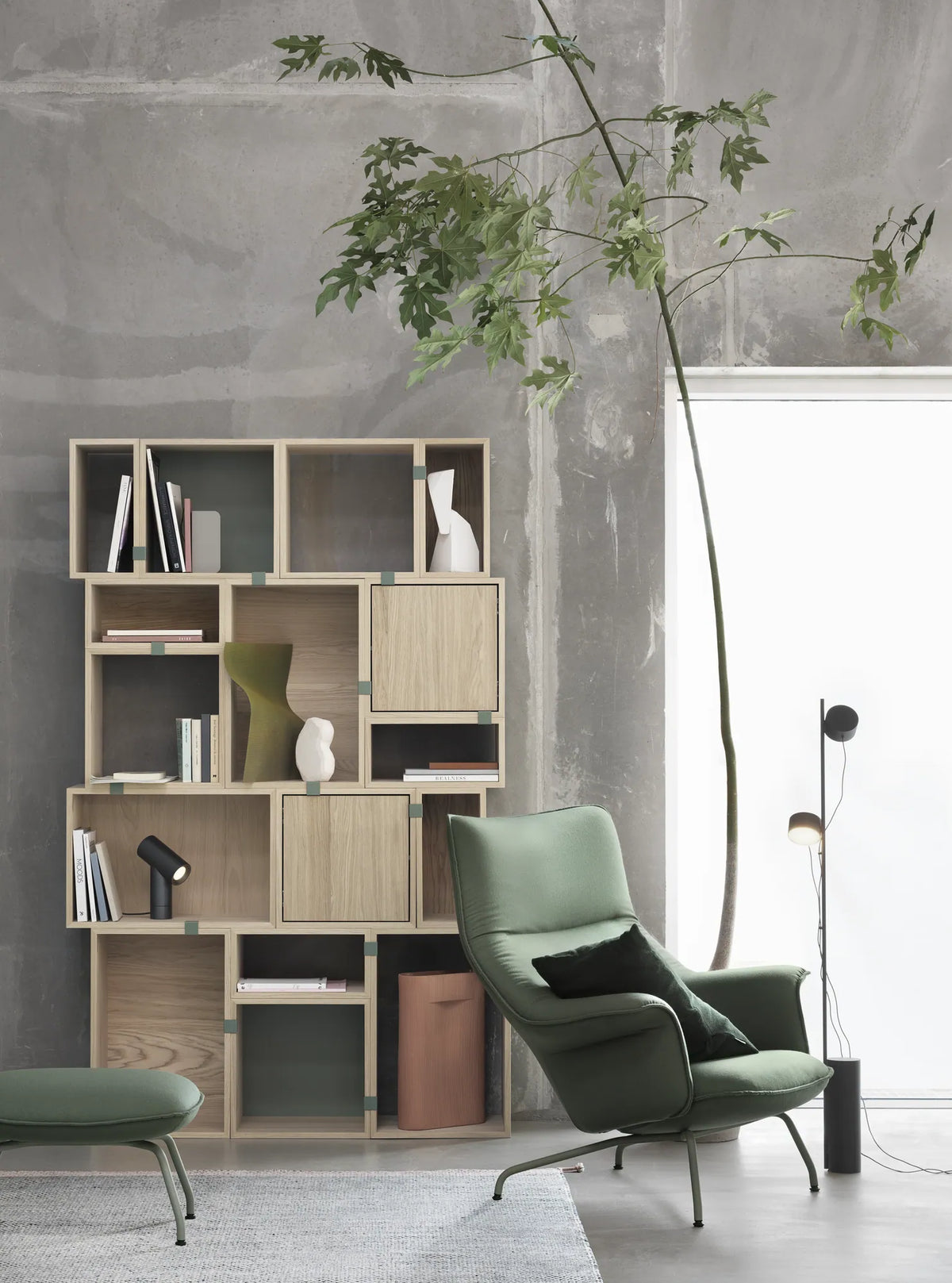 Muuto Stacked modul med dør. Velg størrelse og farge