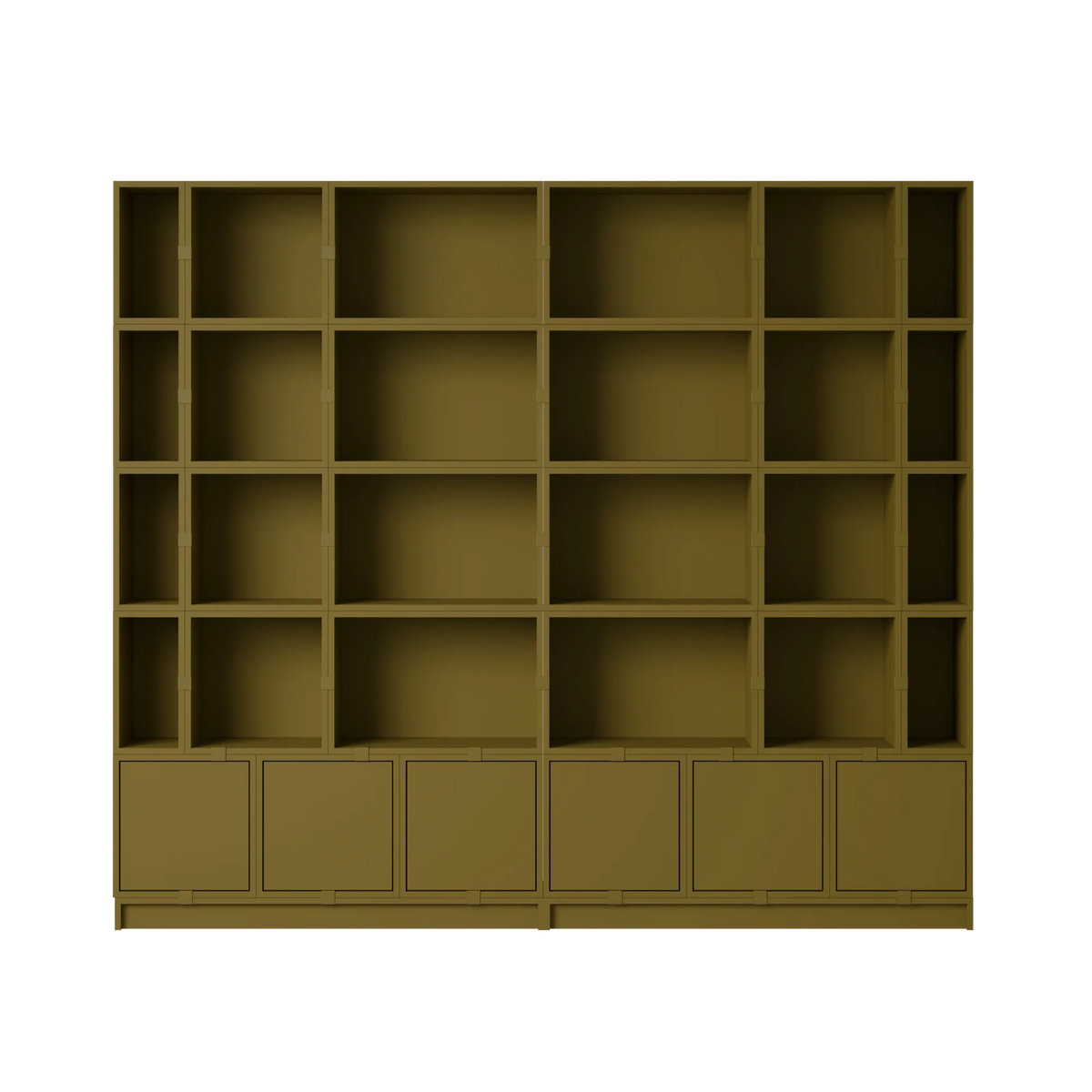 Muuto Stacked bokhylle. Velg konfigurasjon og farge