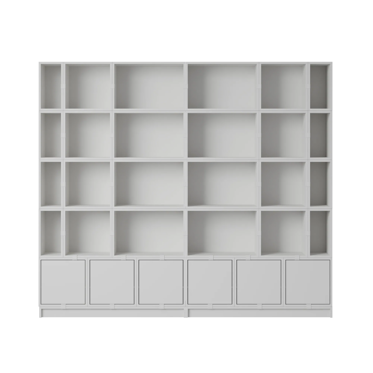 Muuto Stacked bokhylle. Velg konfigurasjon og farge