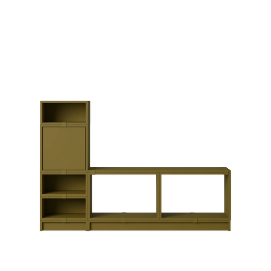 Muuto Stacked gangoppbevaring. Velg konfigurasjon og farge