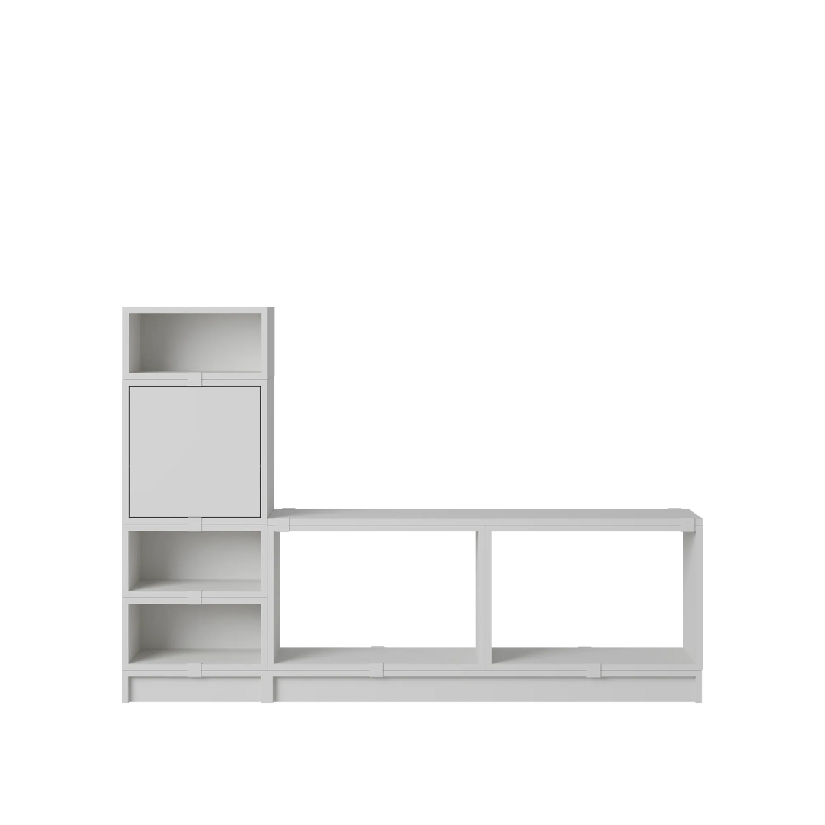 Muuto Stacked gangoppbevaring. Velg konfigurasjon og farge