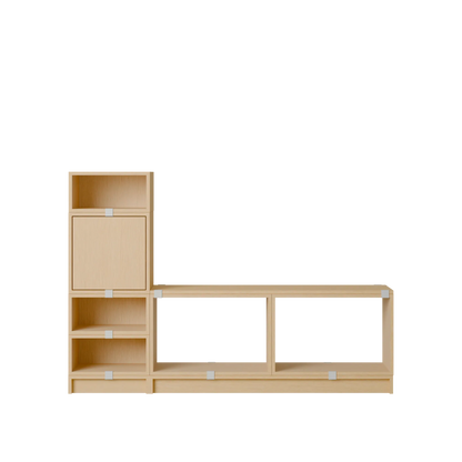 Muuto Stacked gangoppbevaring. Velg konfigurasjon og farge
