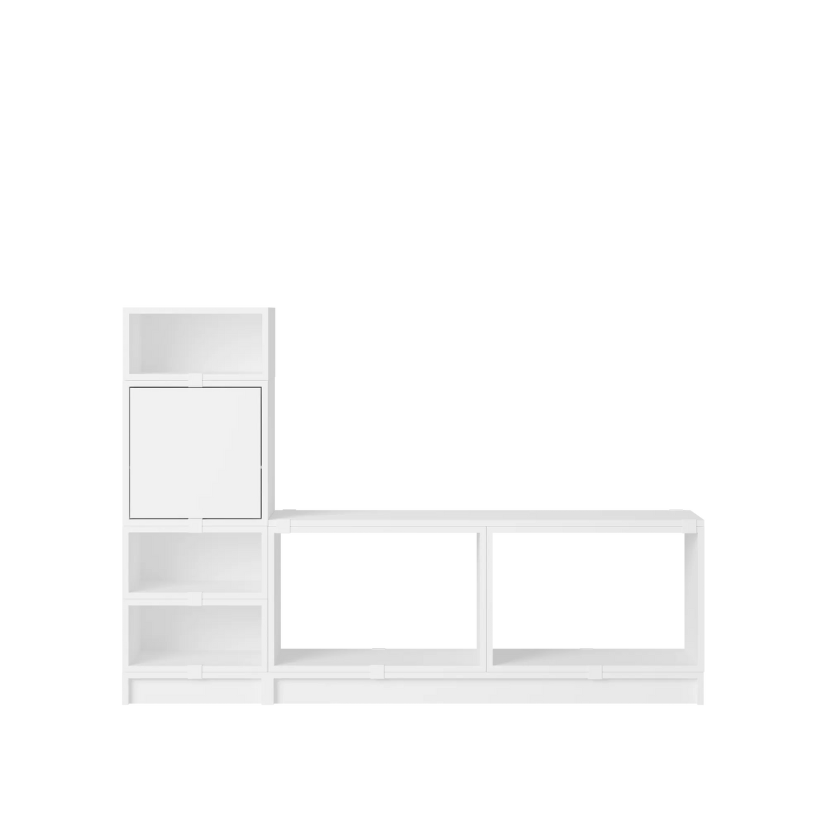 Muuto Stacked gangoppbevaring. Velg konfigurasjon og farge