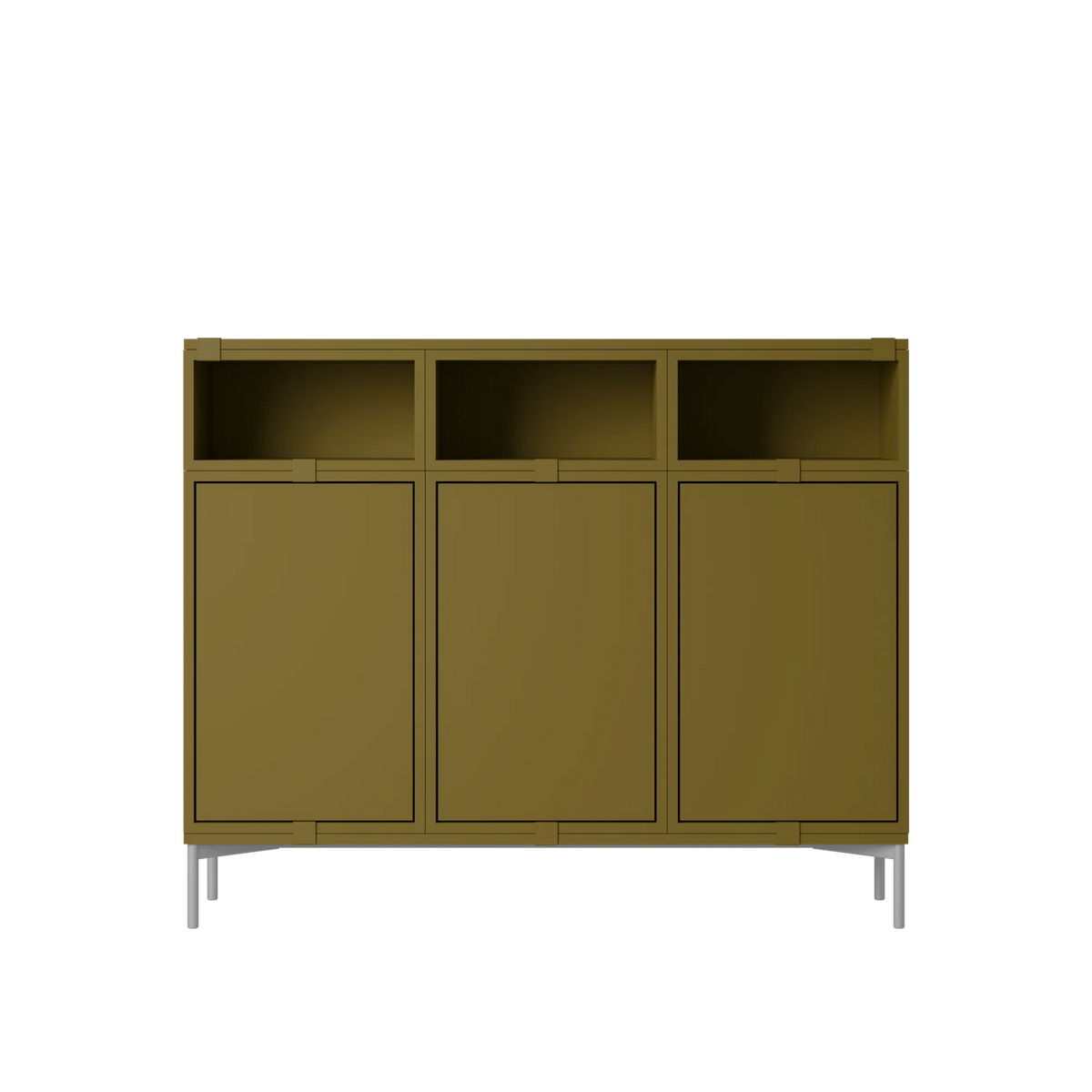 Muuto Stacked skjenk. Velg konfigurasjon og farge