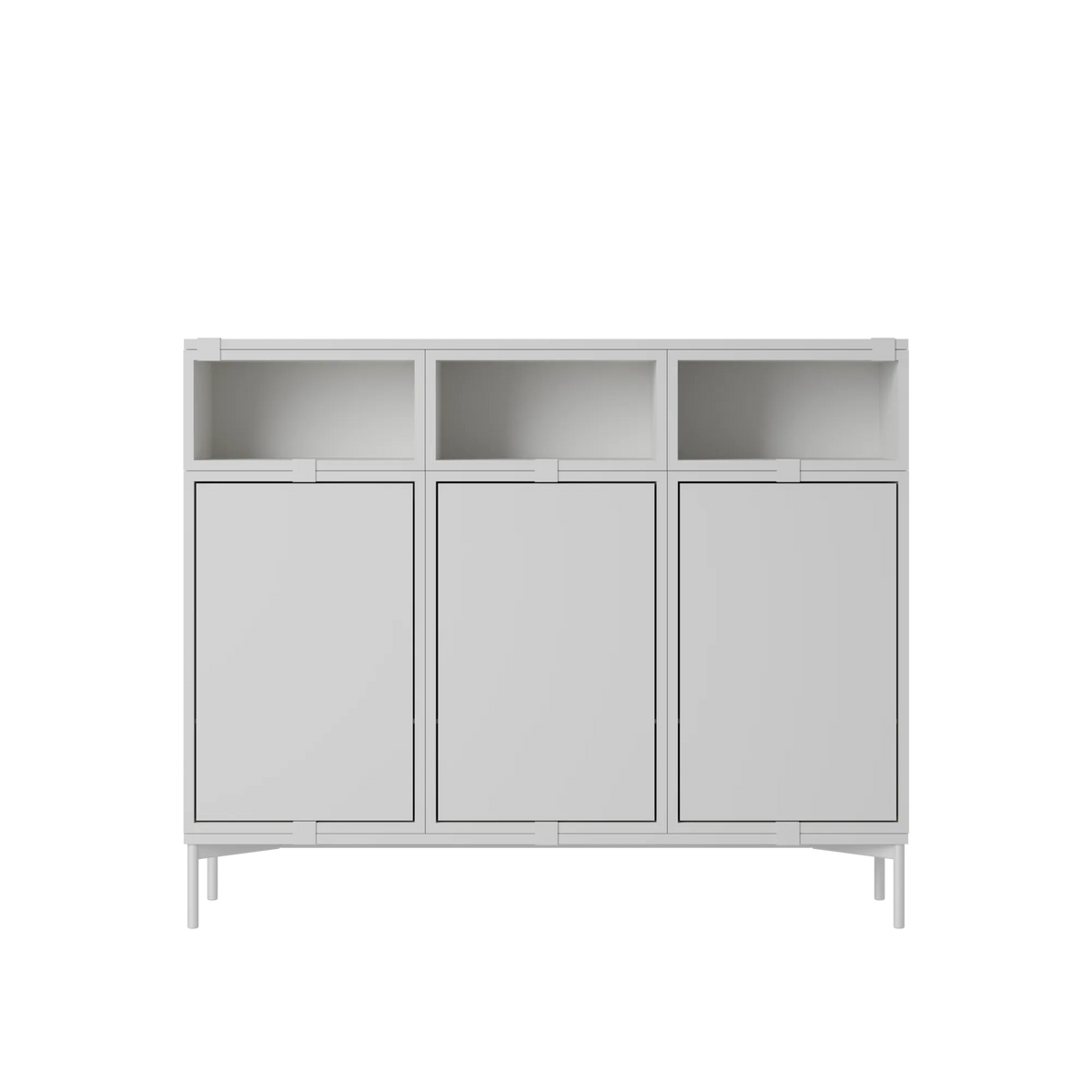 Muuto Stacked skjenk. Velg konfigurasjon og farge