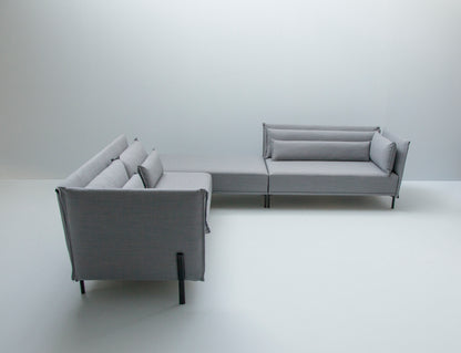 LK Hjelle Niu modulsofa Combo 8V (L 288 x D 206 cm). Velg tekstil