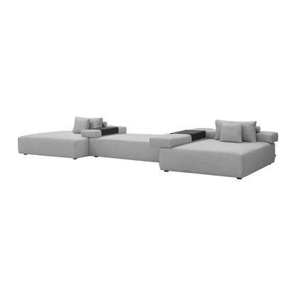 Wendelbo Cinder Block modulsofa, modul 16 + 6 + 24 i Agata col. 02