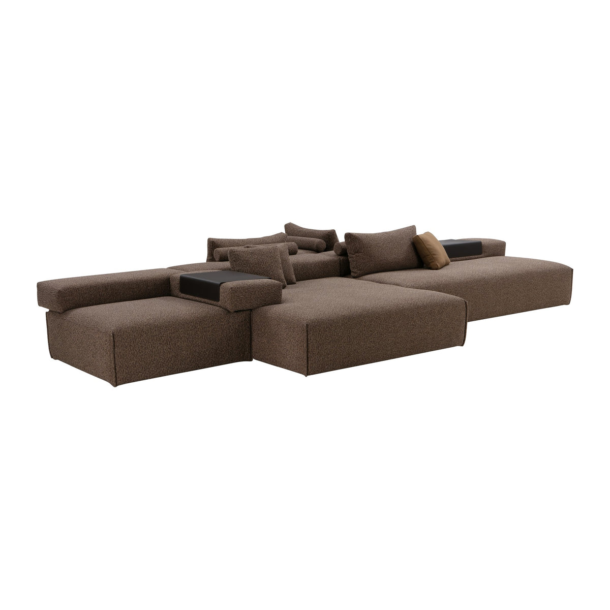 Wendelbo Cinder Block sofa med ryggputer, Bosa col. 06