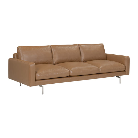 Wendelbo Edge V1 modulsofa, modul 25 (3-seter) – Patrol Cognac (lær)