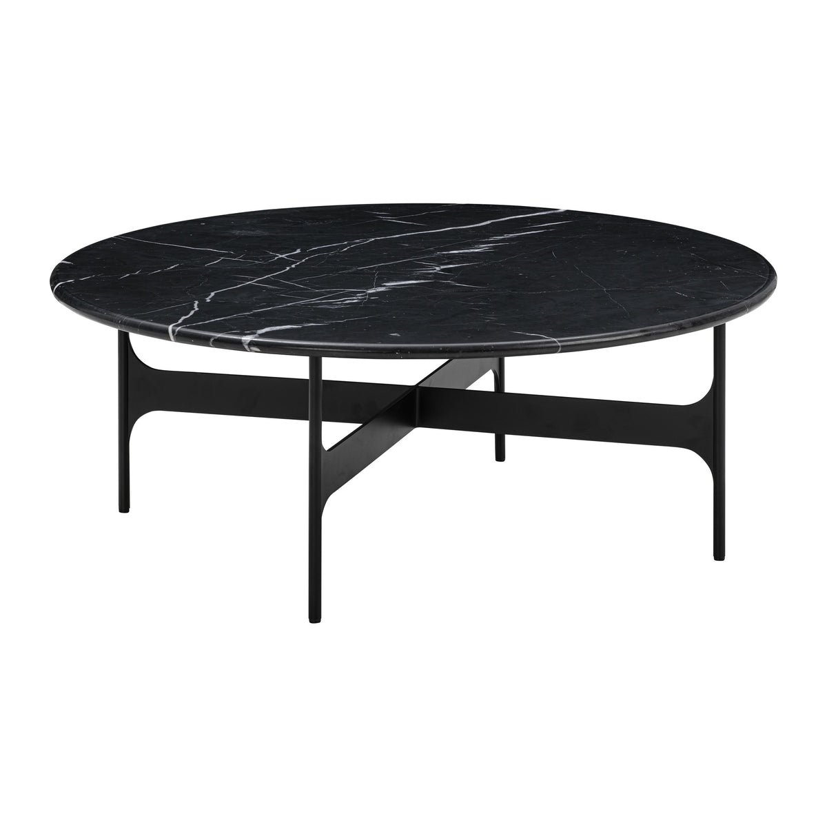Wendelbo Floema sofabord Large, Nero Marquina-marmor