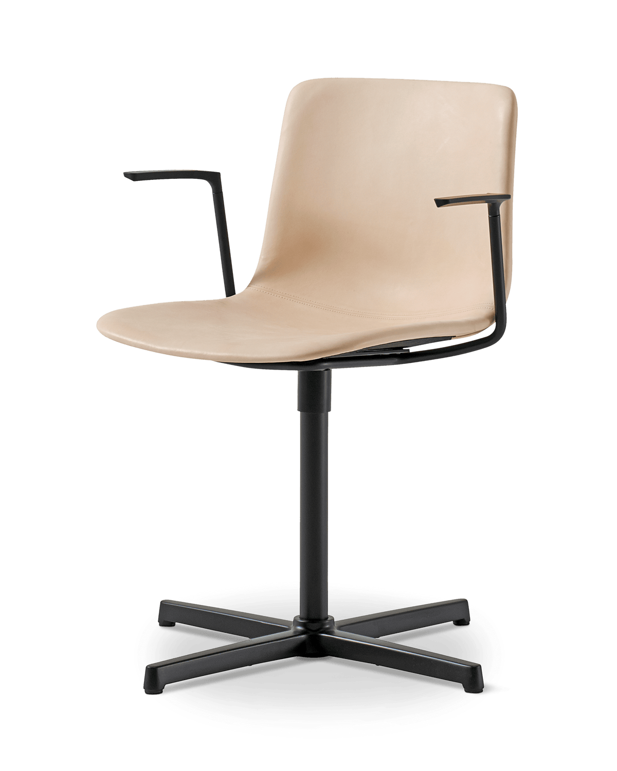 Fredericia Pato Swivel Armchair fullpolstret. Velg tekstil