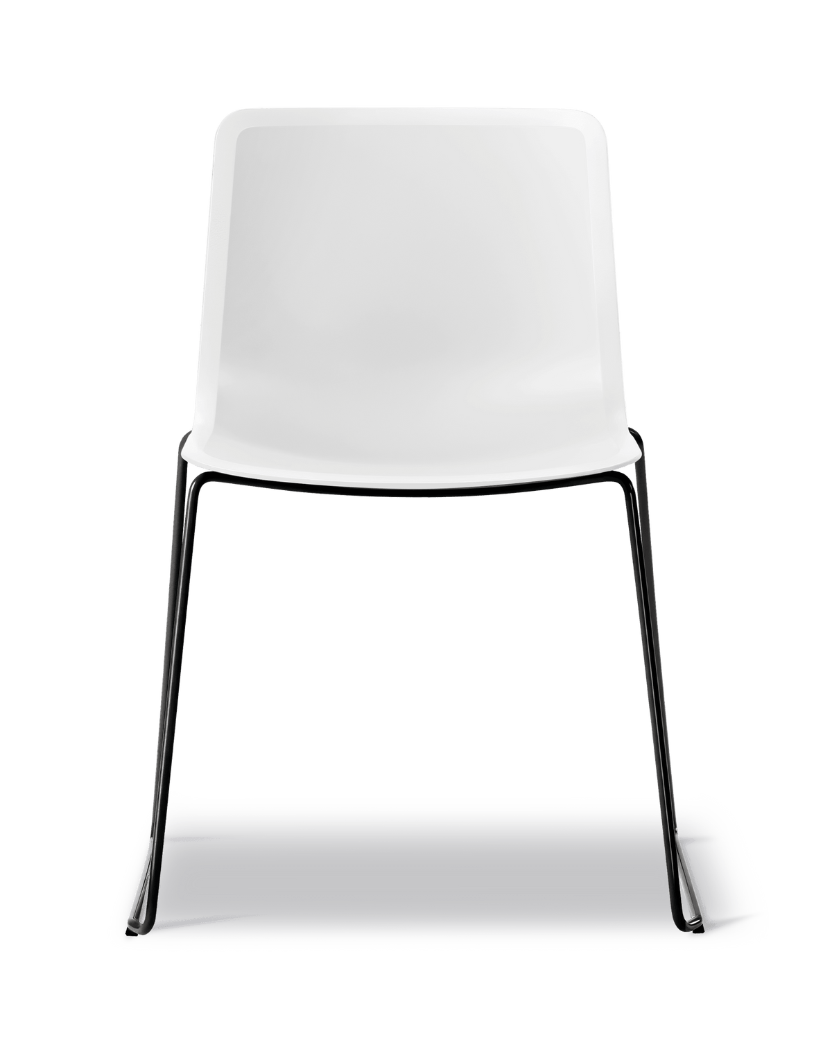 Fredericia Pato Sledge Chair polypropylensete. Velg understell og skall.