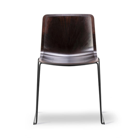 Fredericia Pato Paper Sledge Chair Papershell-sete. Velg understell