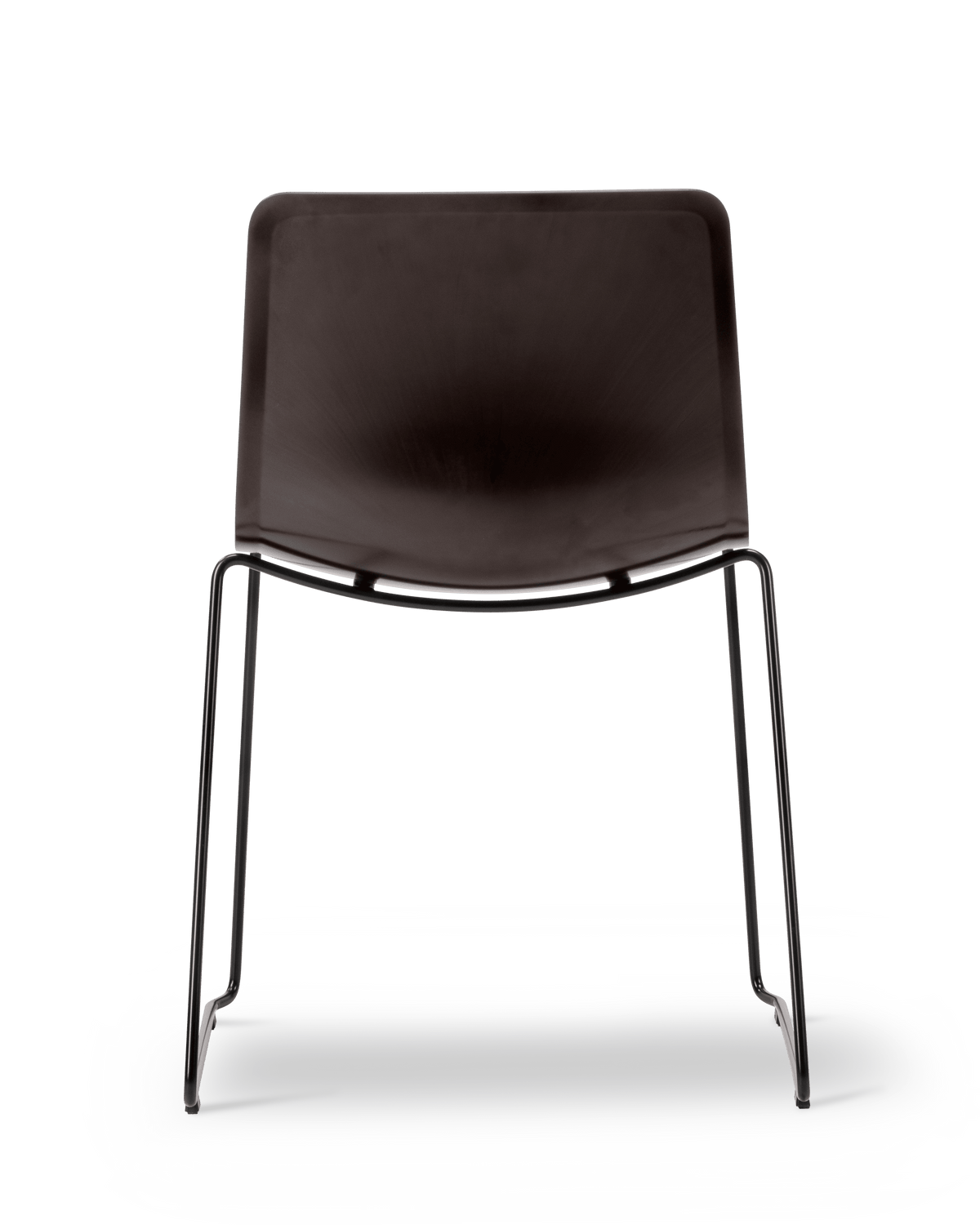 Fredericia Pato Paper Sledge Chair Papershell-sete. Velg understell