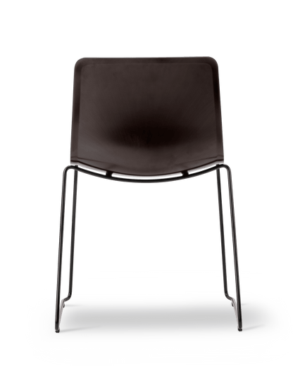 Fredericia Pato Paper Sledge Chair Papershell-sete. Velg understell