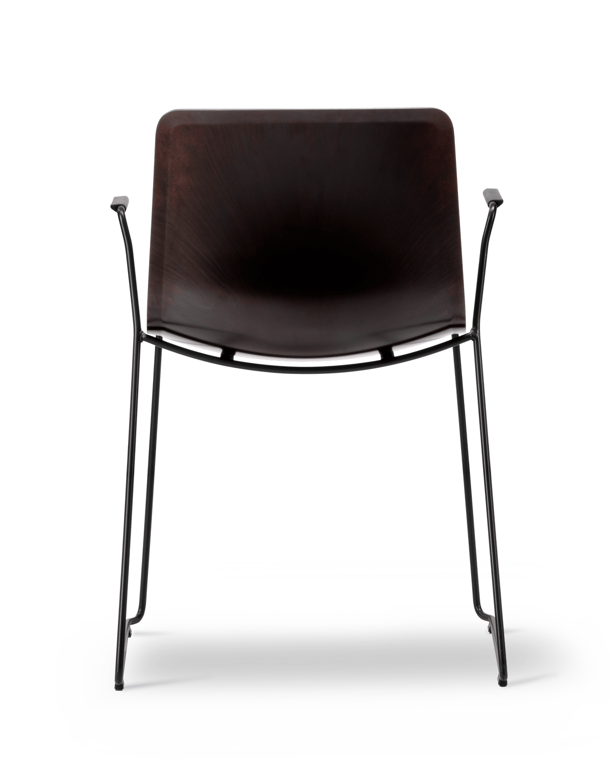 Fredericia Pato Paper Sledge Armchair Papershell-sete. Velg understell