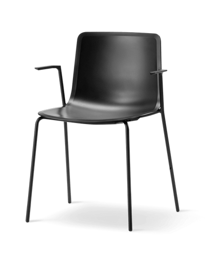 Fredericia Pato 4 Leg Armchair polypropylensete. Velg understell