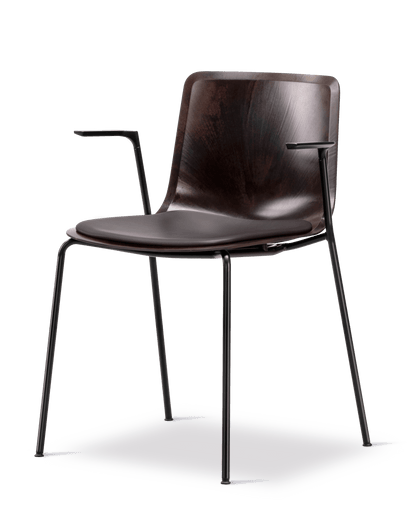Fredericia Pato Paper 4 Leg Armchair setepolstret. Velg tekstil og skall