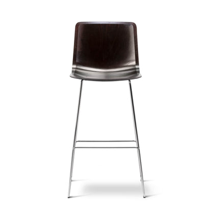 Fredericia Pato Paper Sledge Barstool Papershell-sete. Velg understell og høyde