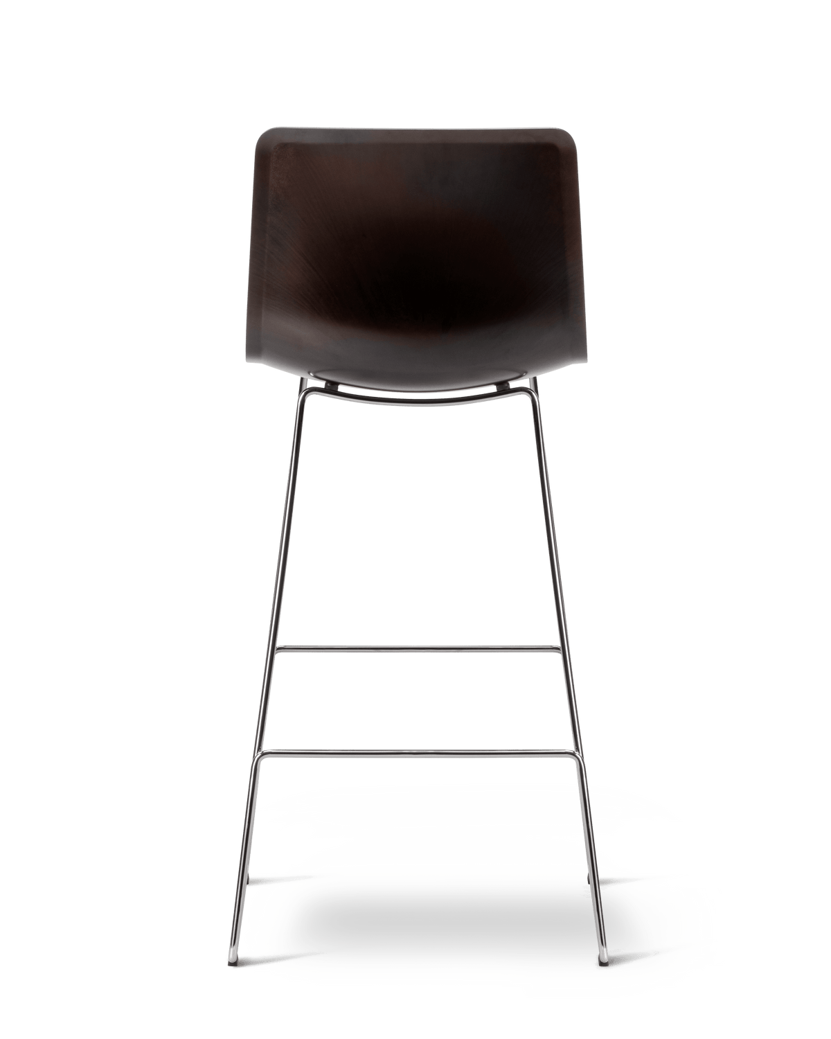 Fredericia Pato Paper Sledge Barstool Papershell-sete. Velg understell og høyde