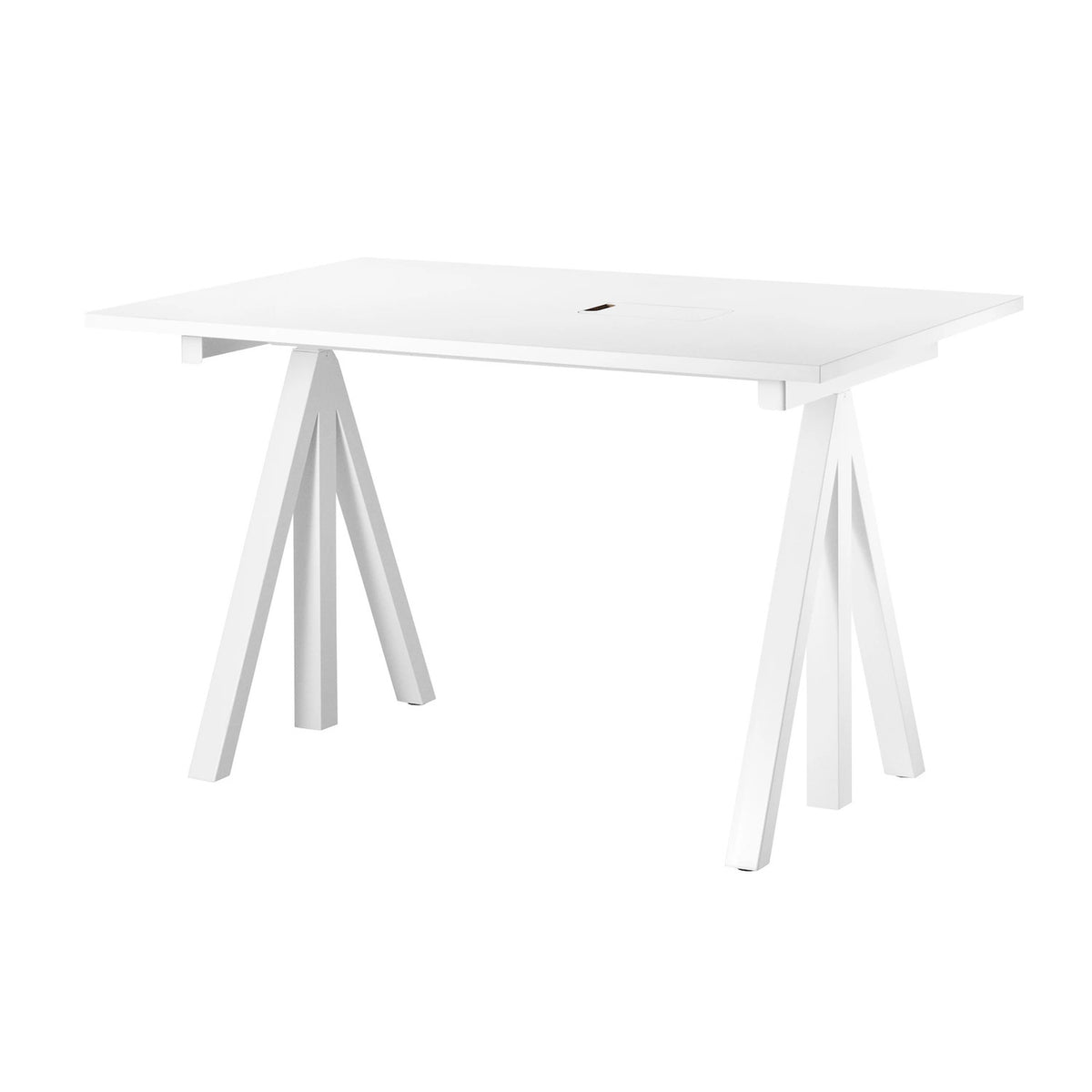 Hvit / hvit laminat