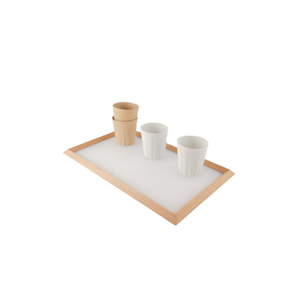 Applicata Tracy Tray, Melkehvit