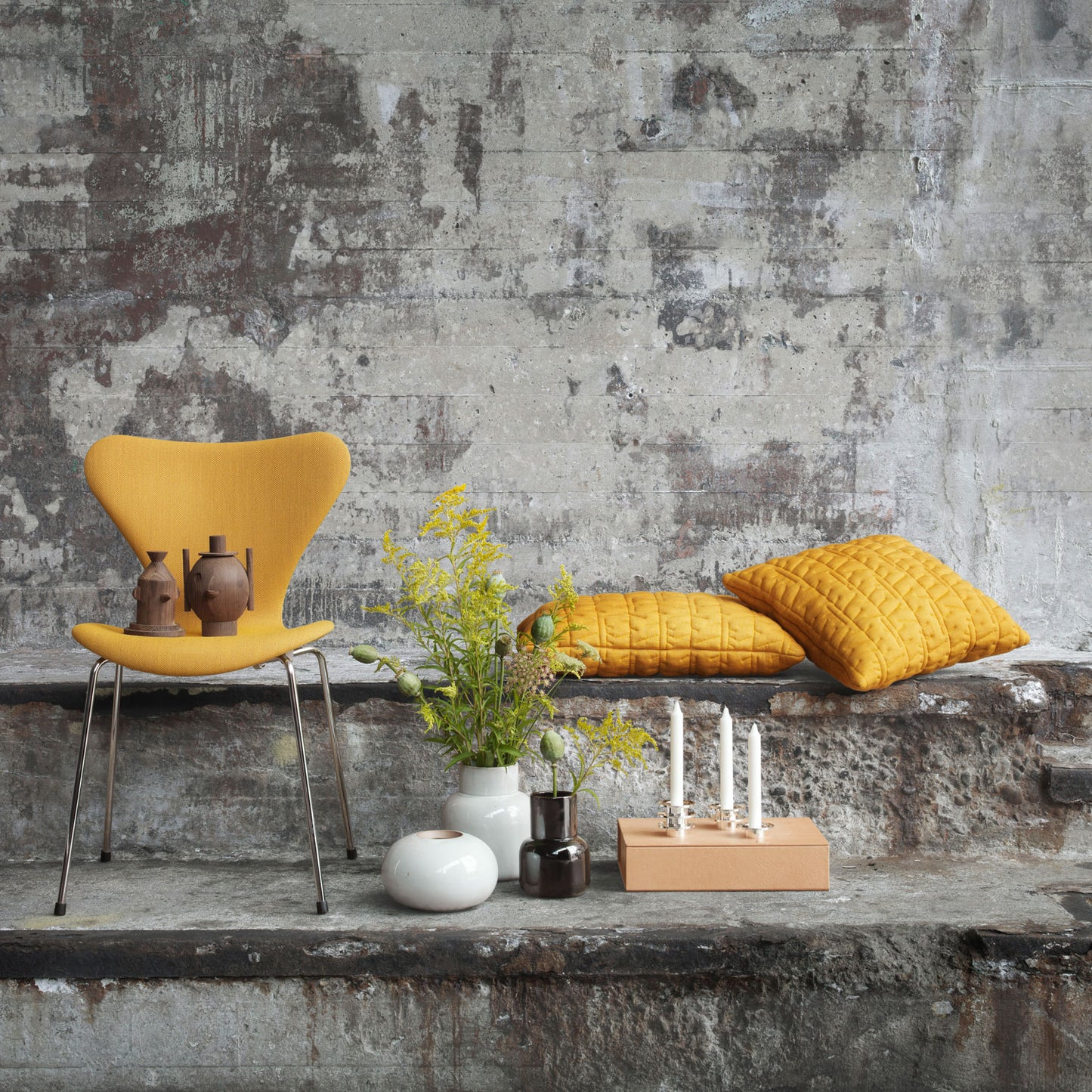 Fritz Hansen Tassel pute 45x45. Bestillingsvare.