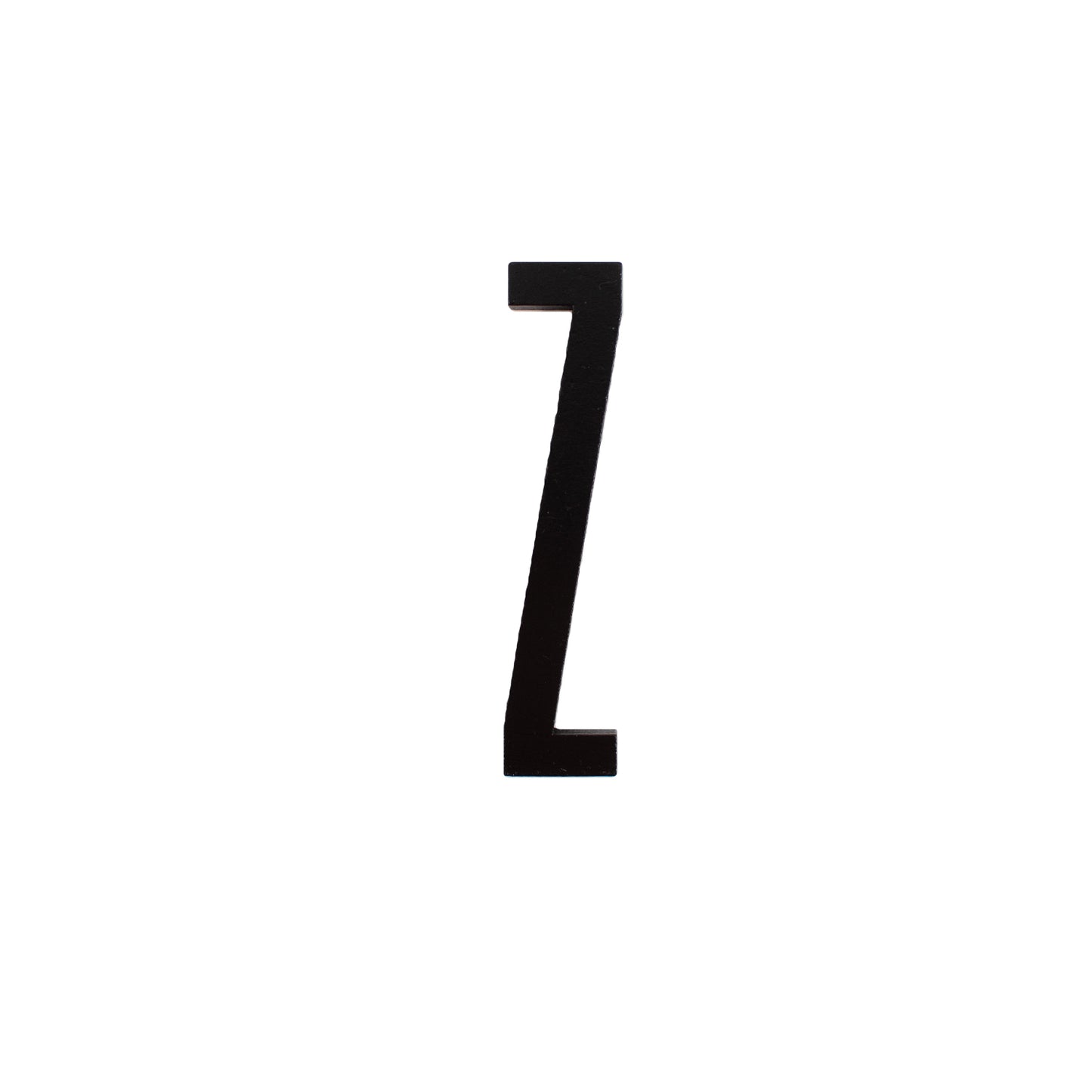 Design Letters Bokstaver i Tre, A-Z - Sort