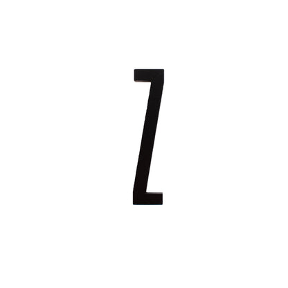 Design Letters Bokstaver i Tre, A-Z - Sort