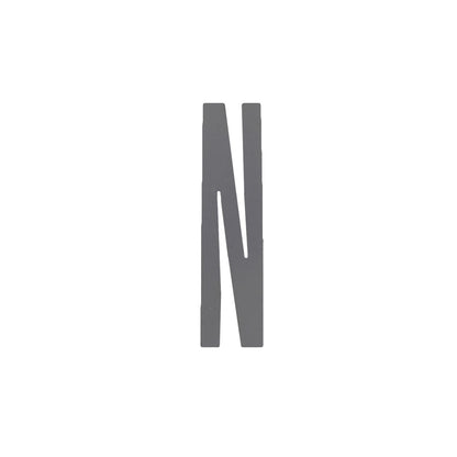 Design Letters Bokstaver i Tre, A-Z - Grå