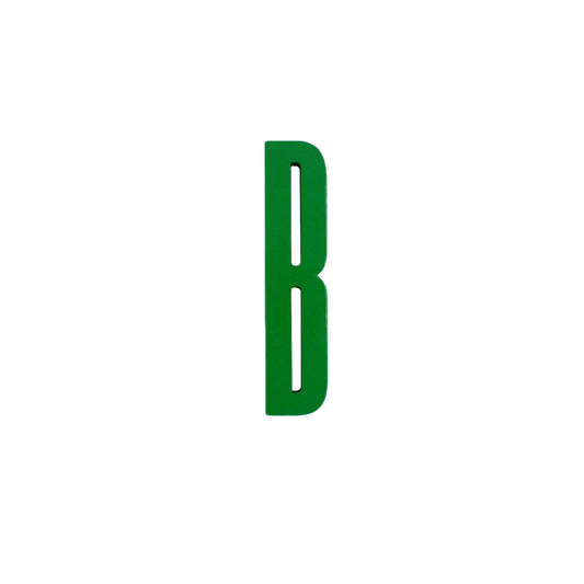 Design Letters Bokstaver i Tre, A-Z - Grønn