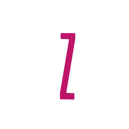 Design Letters Bokstaver i Tre, A-Z - Rosa