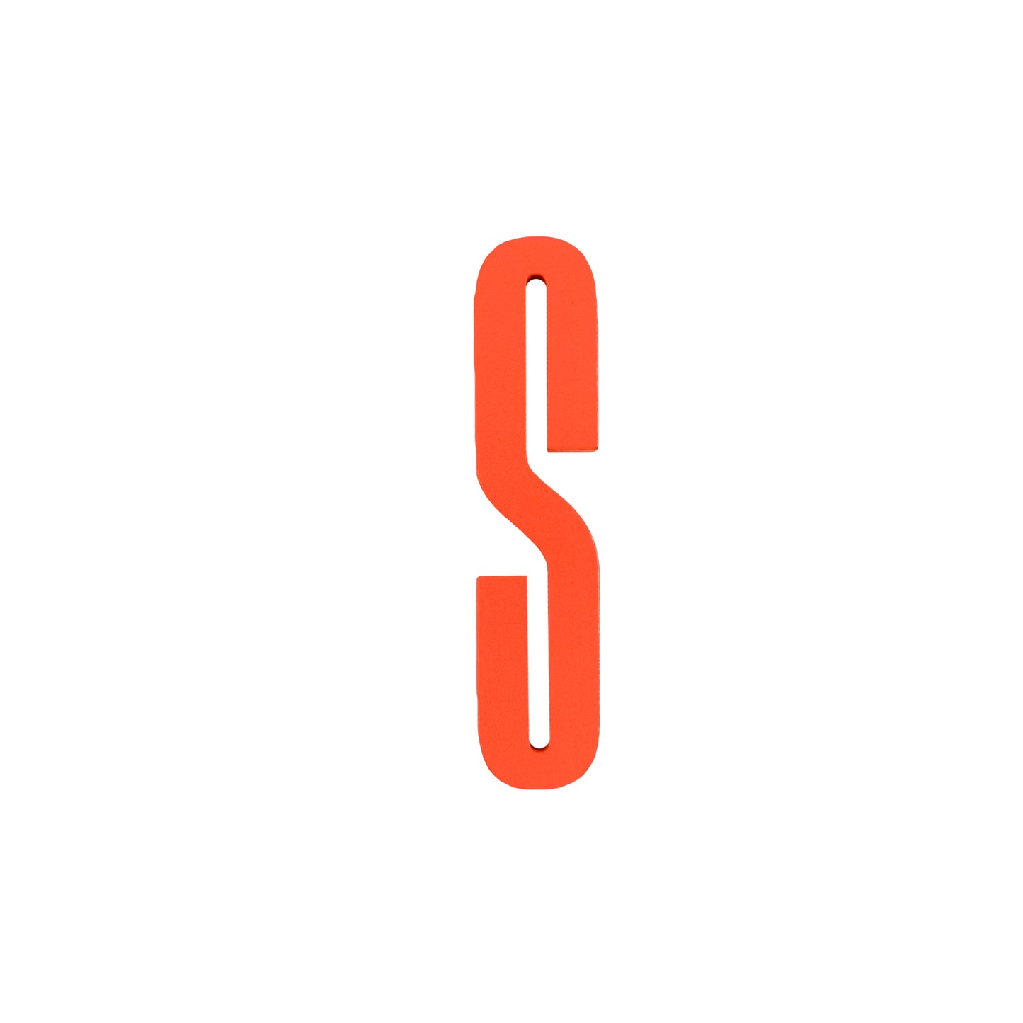 Design Letters Bokstaver i Tre, A-Z - Oransje