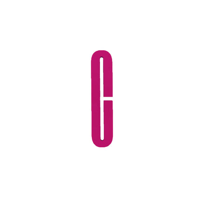 Design Letters Bokstaver i Tre, A-Z - Rosa