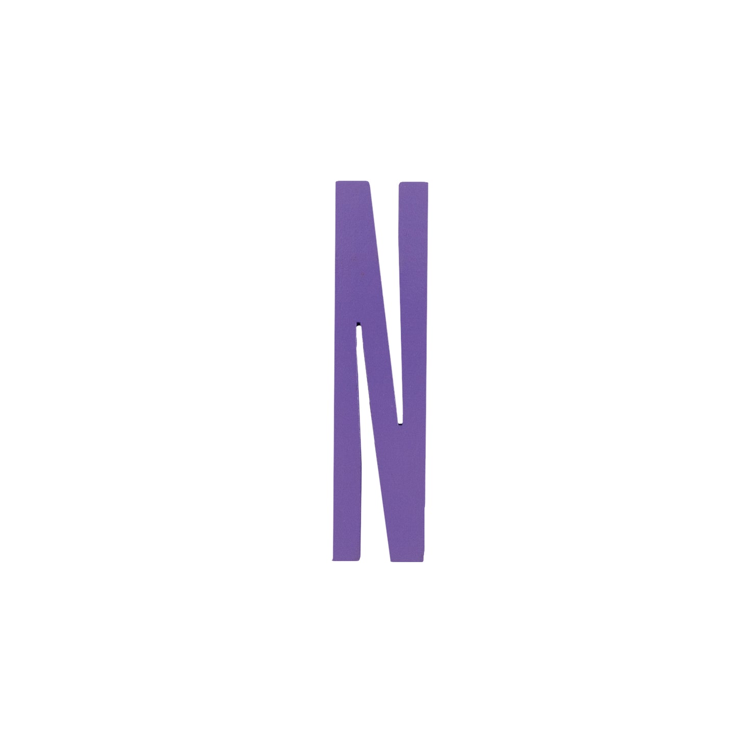 Design Letters Bokstaver i Tre, A-Z - Lilla