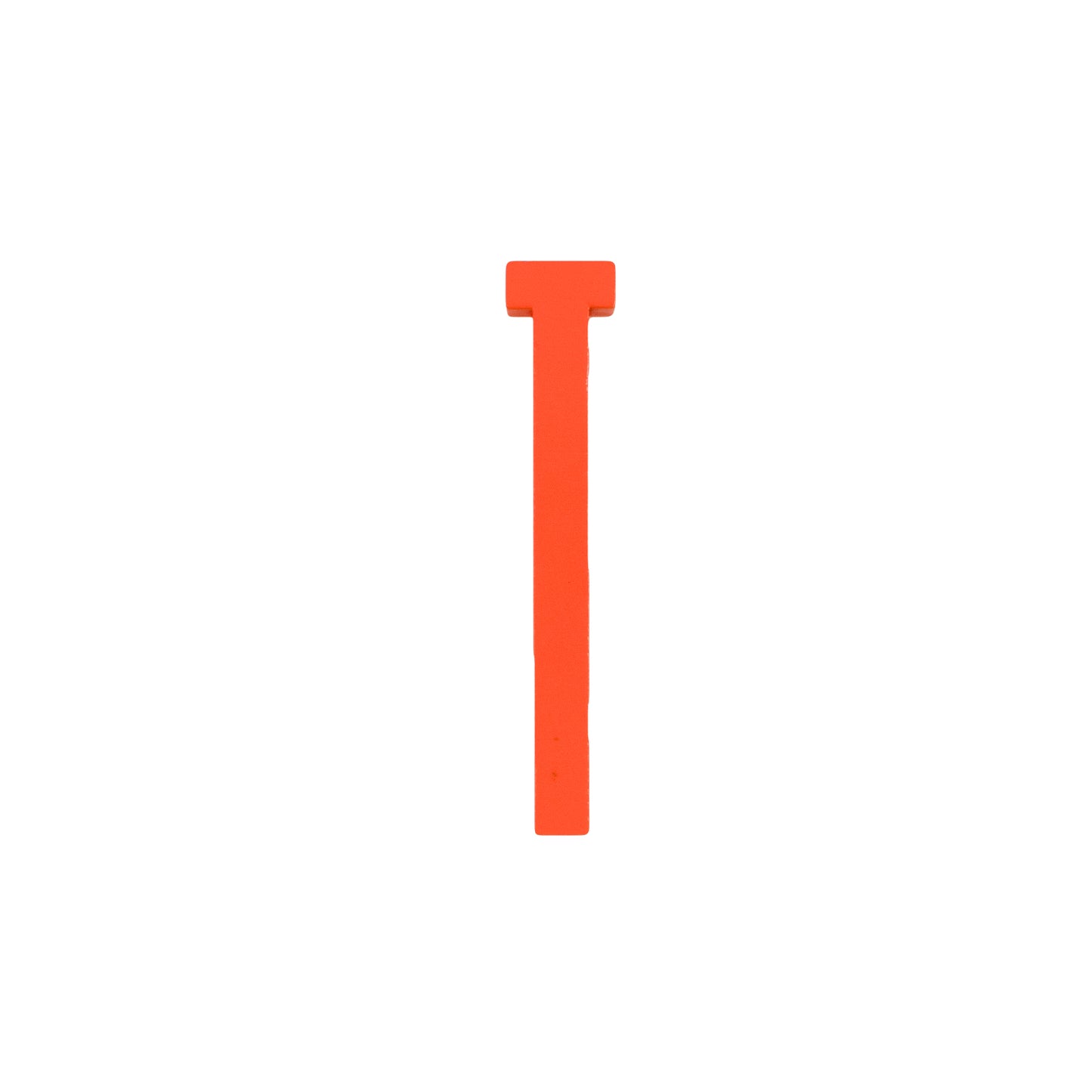 Design Letters Bokstaver i Tre, A-Z - Oransje