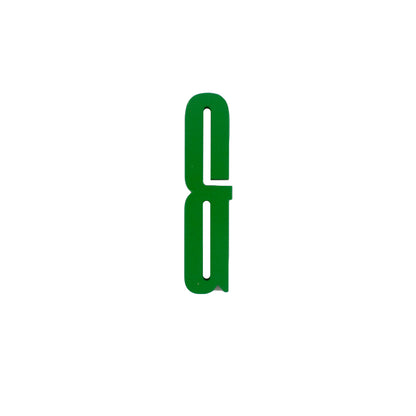 Design Letters Bokstaver i Tre, A-Z - Grønn