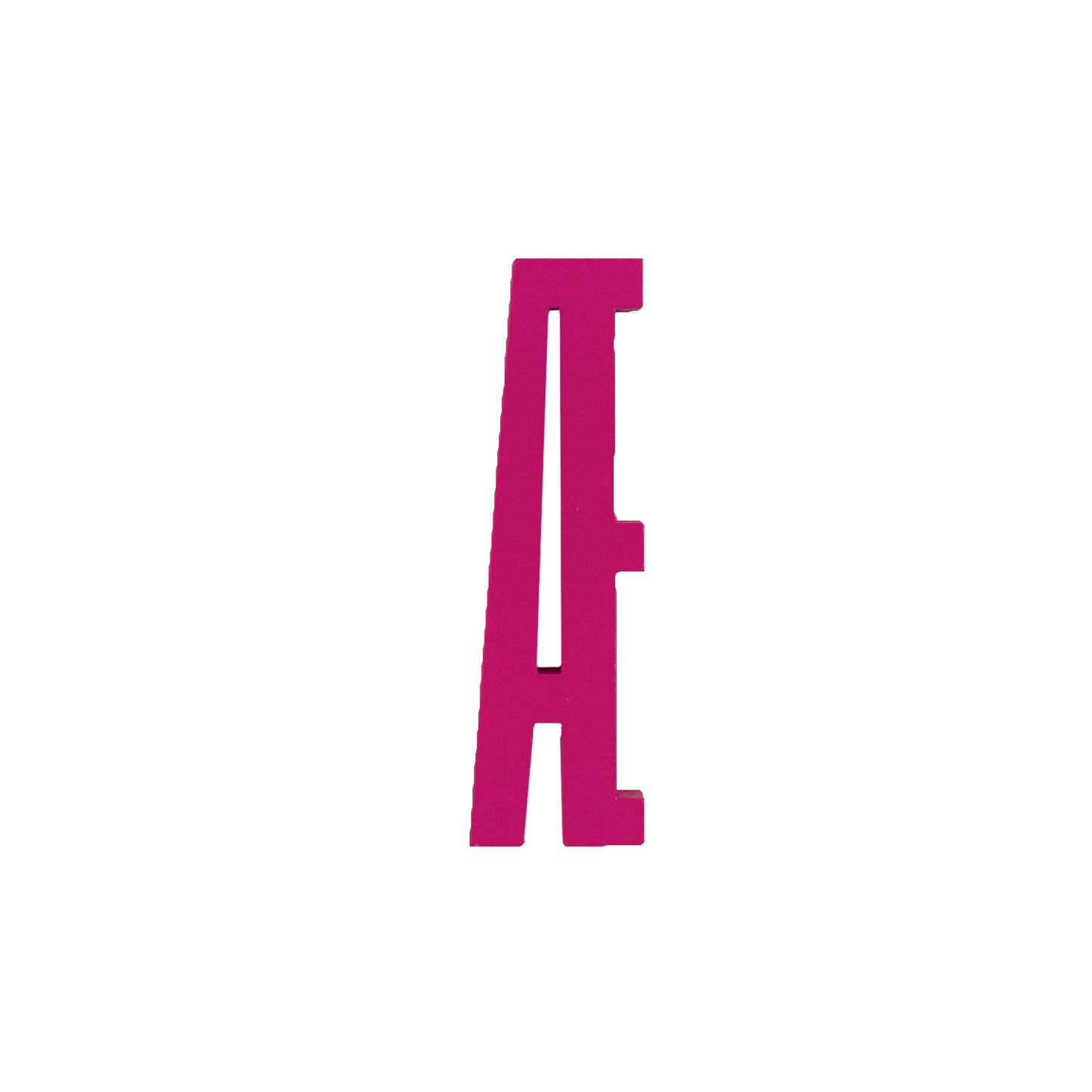Design Letters Bokstaver i Tre, A-Z - Rosa